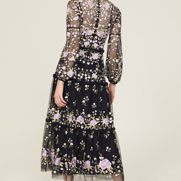 Mac Duggal Embroidered Tier Dress - Picture 8 of 8